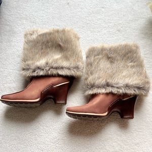 Timberland Baychester Fur Fold Boots